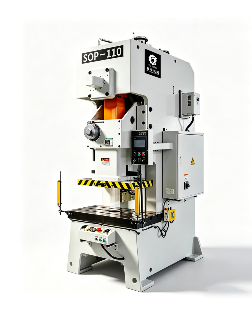 SOP Series C-Frame Single Crank Precision Stamping Press - 110 Ton