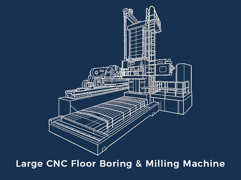 Horizontal CNC Boring Machine