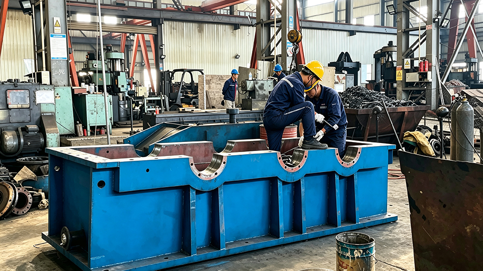 steel equipment manufacturing technology - assembly workshop